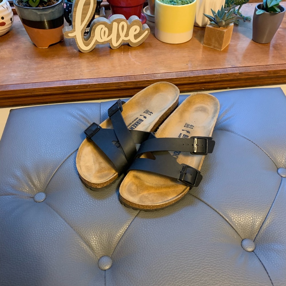 Birkenstock Yao women’s size 41 black never worn